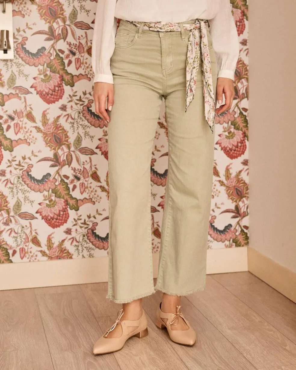 Ameline Flare Pantalon en denim