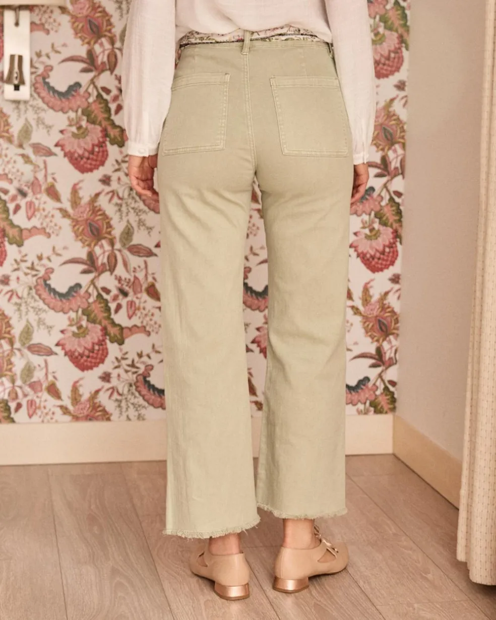 Ameline Flare Pantalon en denim