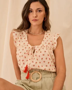 Amina Flowers Blouse