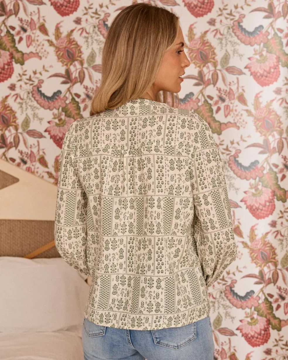 Angie imprimer Blouse
