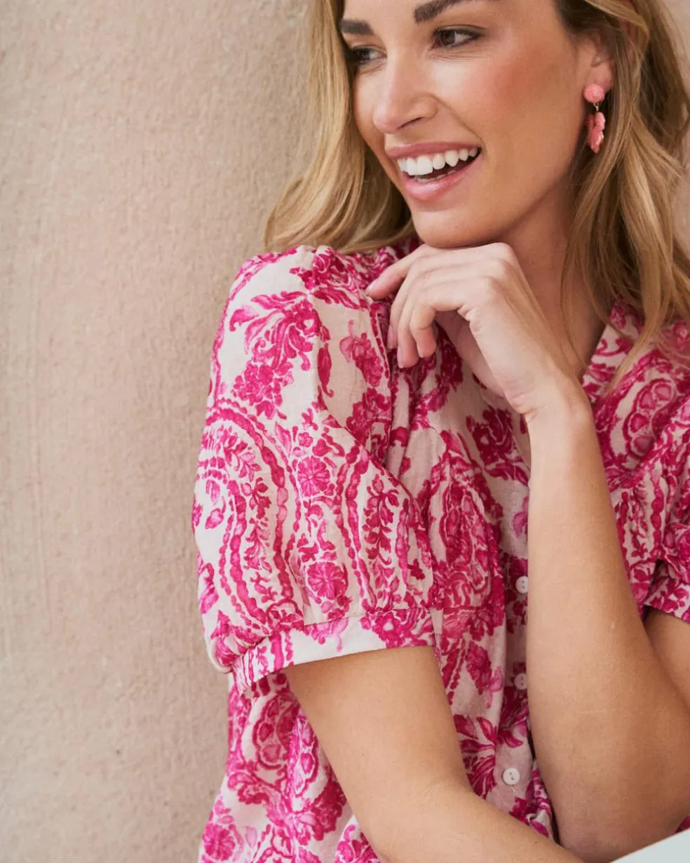 Blouse imprimée Elisabeth