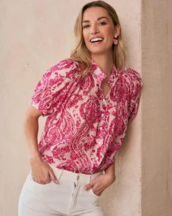 Blouse imprimée Elisabeth