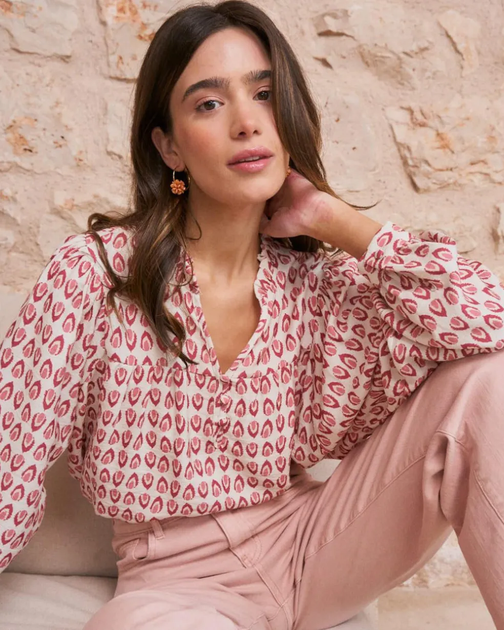 Blouse imprimée Sophie