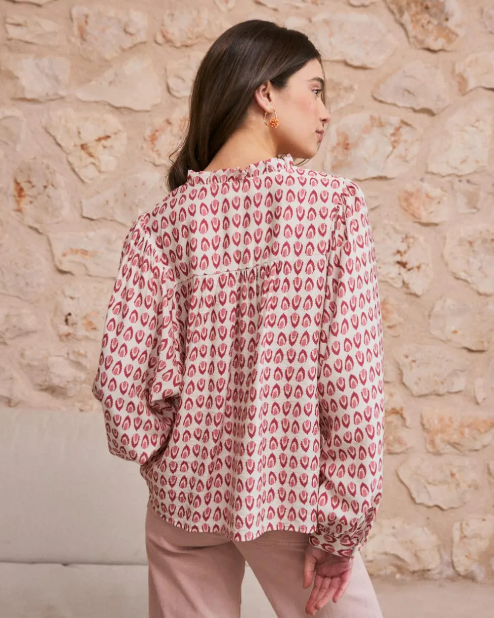 Blouse imprimée Sophie