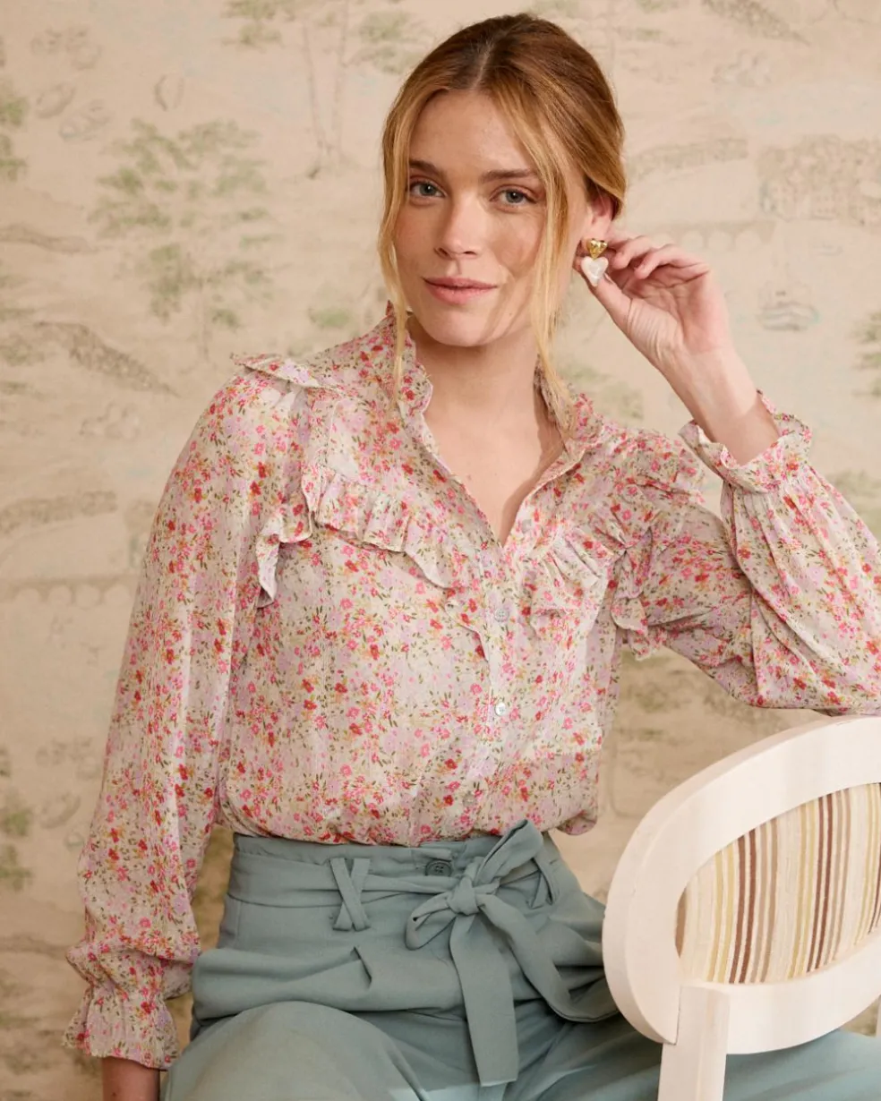 Blouse à volants Orian
