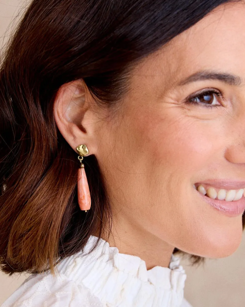 Boucle d’oreille longue Giulio