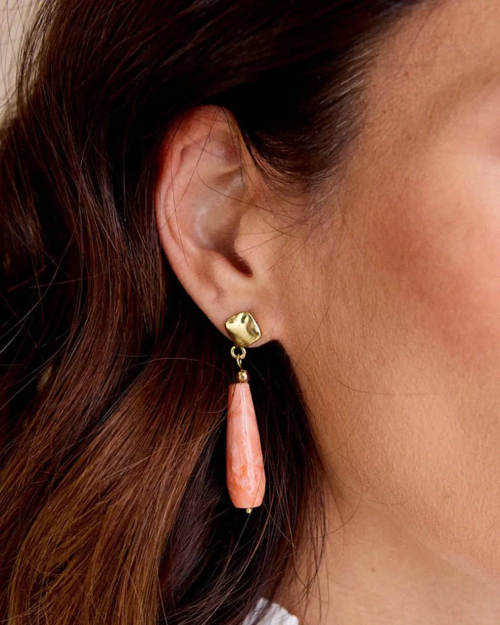 Boucle d’oreille longue Giulio