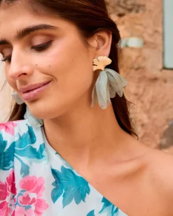 Boucles d’oreilles Aura Leaf