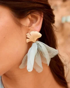 Boucles d’oreilles Aura Leaf