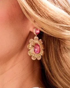 Boucles d’oreilles en pierre d’or