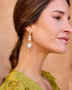 Boucles d’oreilles perles Magnolia