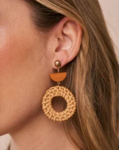 Boucles d’oreilles rondes Voine