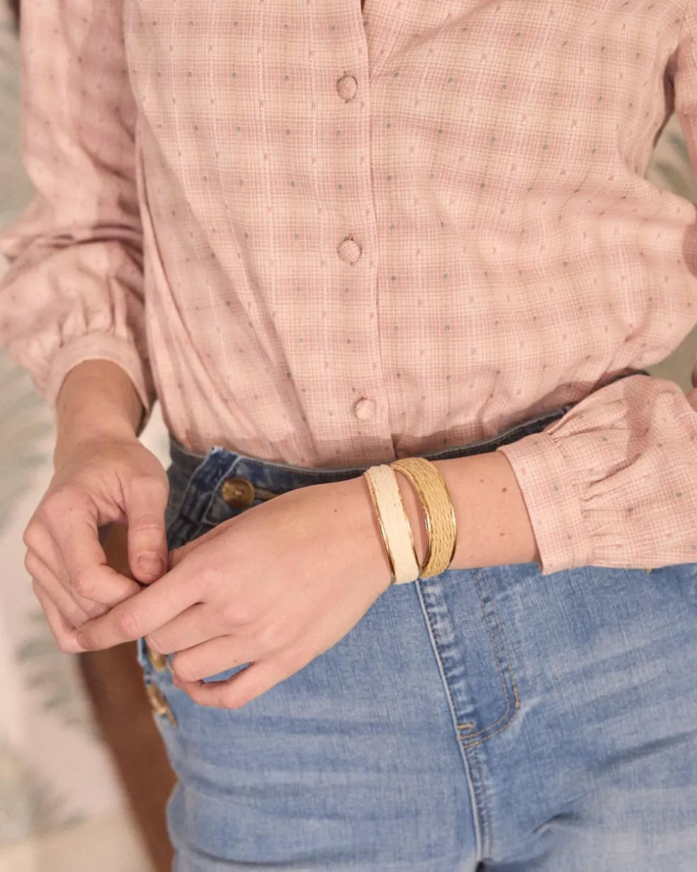 Bracelet en raphia Tsarina