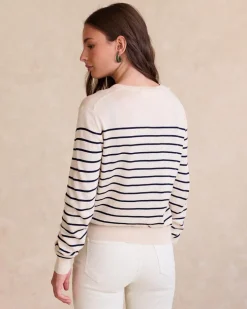 Cardigan rayé Dirunia