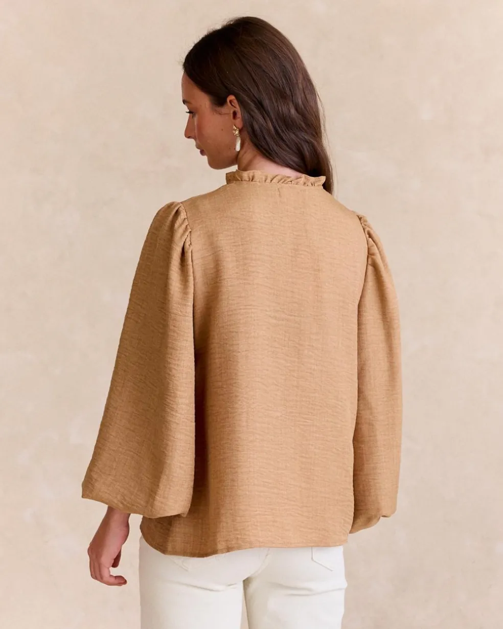 Chemise brodée Ciela