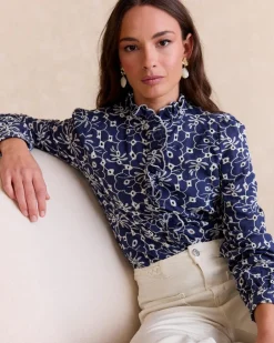 Chemise brodée Guada