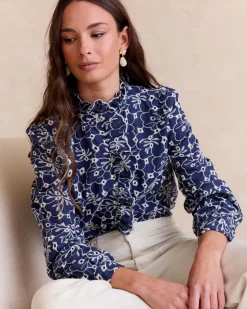 Chemise brodée Guada