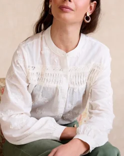Chemise brodée Lidia