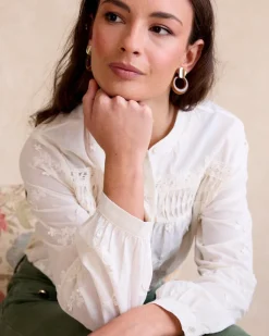 Chemise brodée Lidia