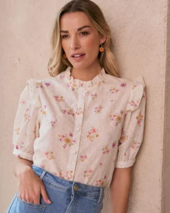 Chemise brodée Nati