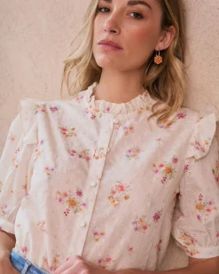 Chemise brodée Nati