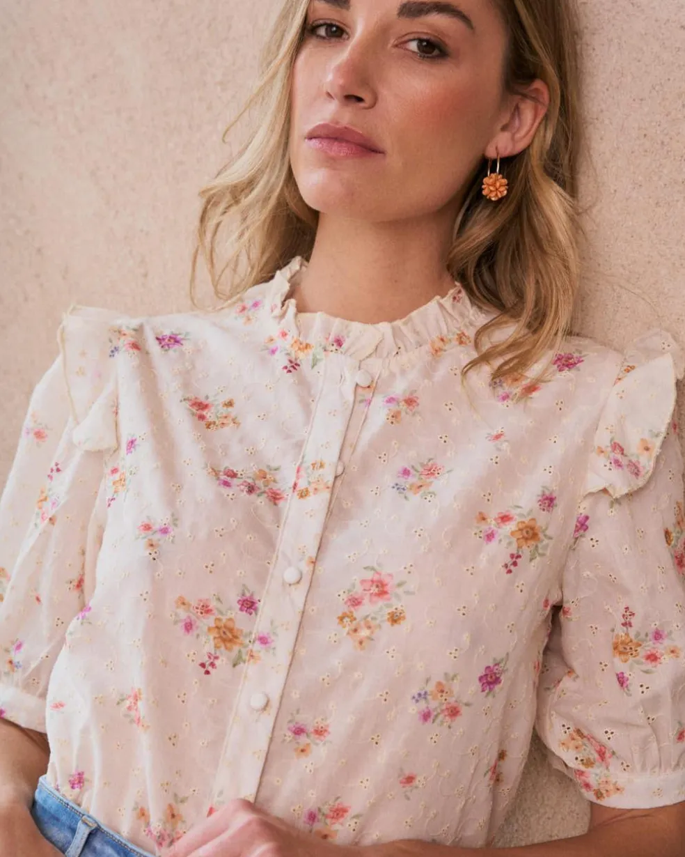 Chemise brodée Nati