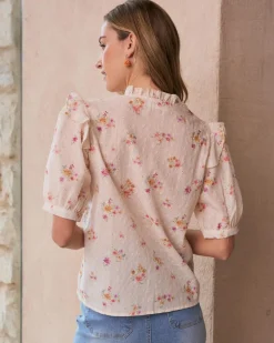 Chemise brodée Nati