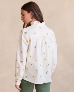 Chemise brodée Sabrina