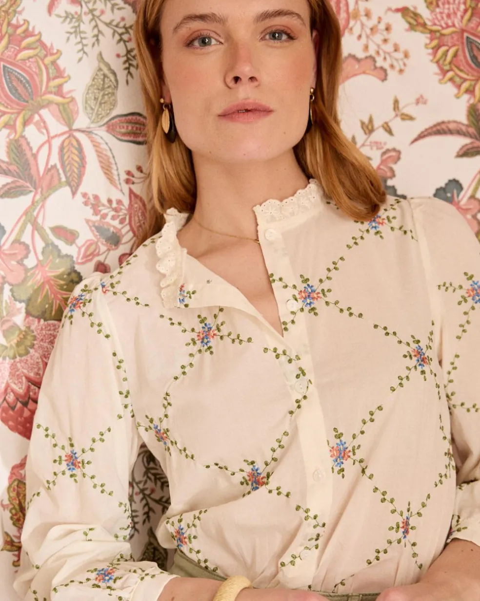 Chemise Perlina Flowers
