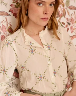 Chemise Perlina Flowers