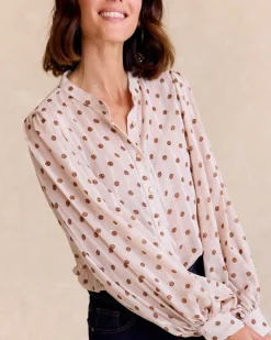 Chemise à pois Nila