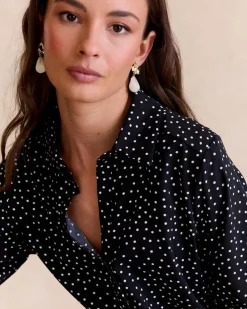 Chemise à pois Pareli