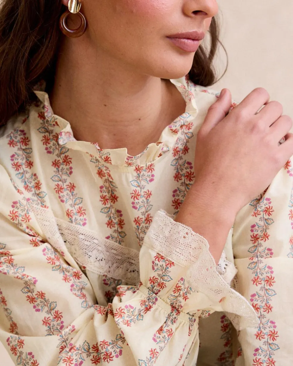 Claudi Flowers Blouse