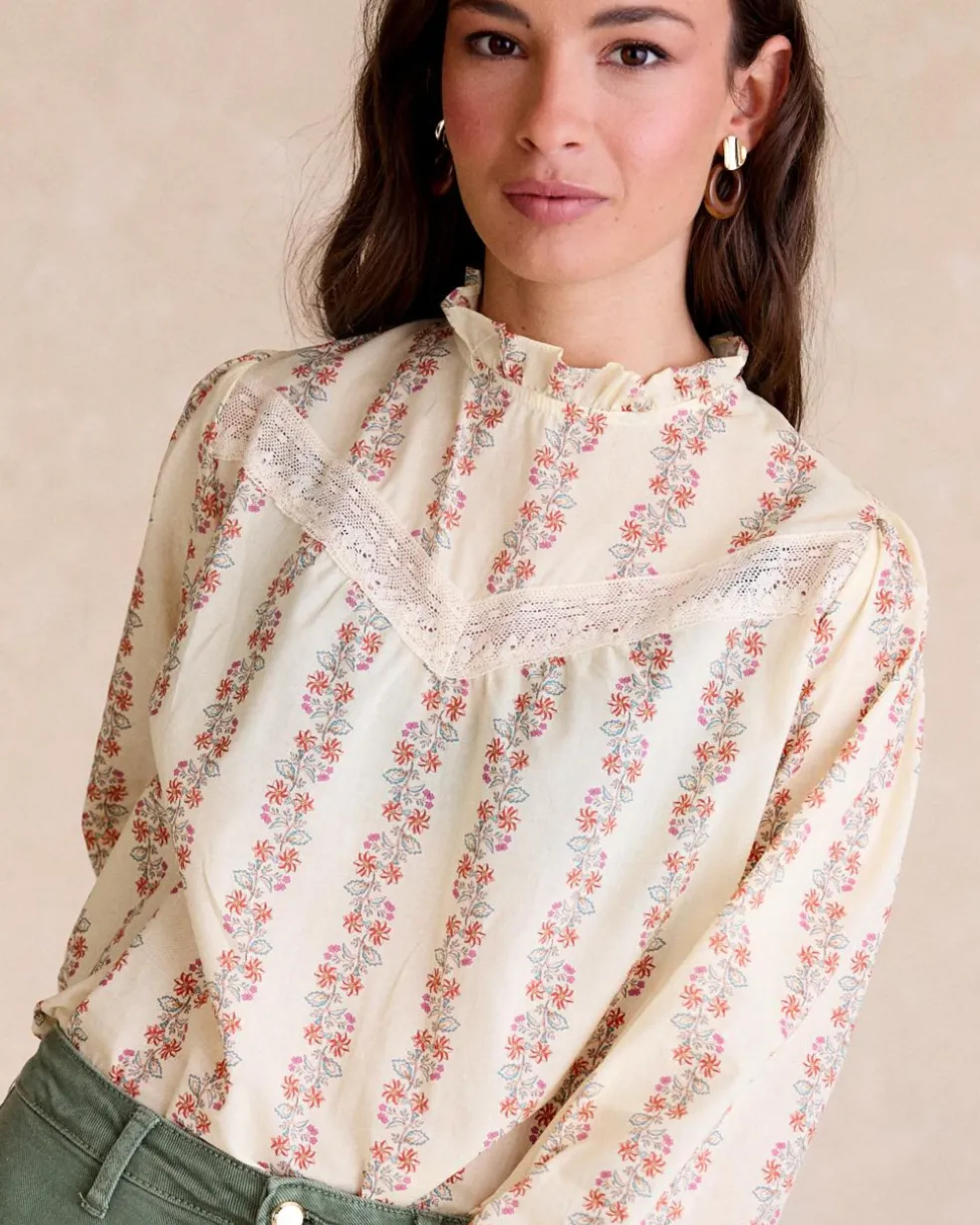 Claudi Flowers Blouse