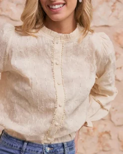 Dafne Blouse brodée