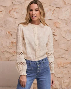 Dafne Blouse brodée
