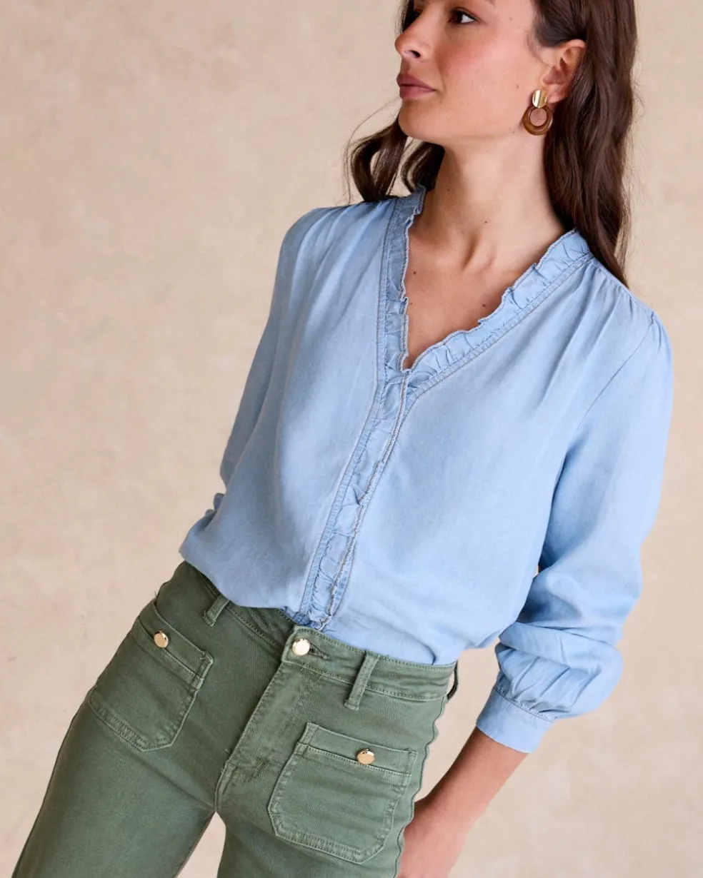 Denim Beatriz Blouse