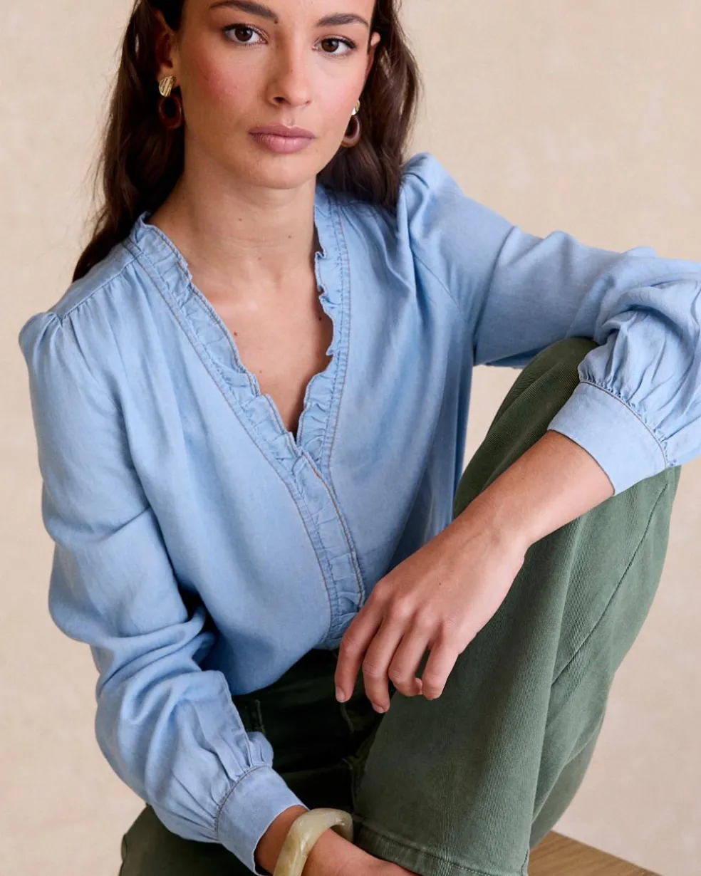 Denim Beatriz Blouse