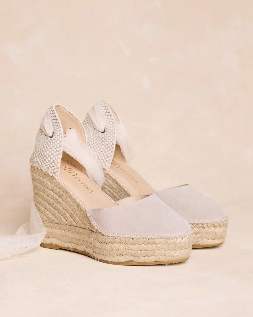 Espadrille compensée Hortense