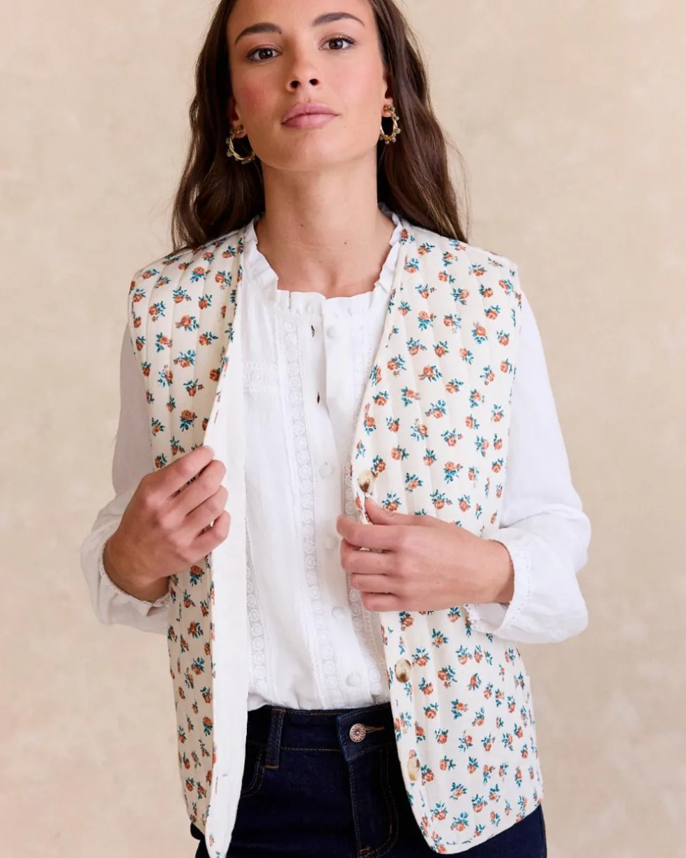 Gilet Alina Flowers