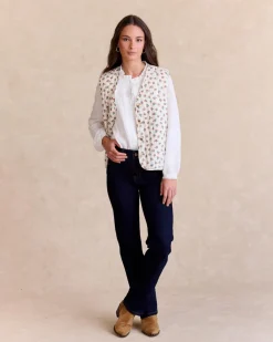 Gilet Alina Flowers