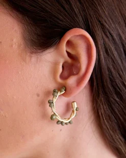 Grande Boucle d’Oreille Fleur Honfleur