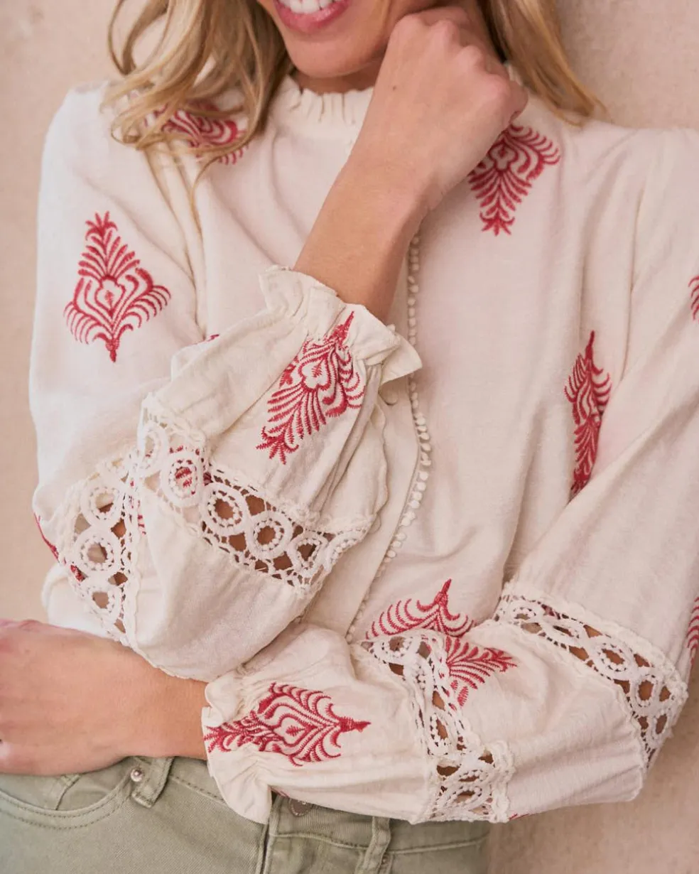 Herena Chemise brodée