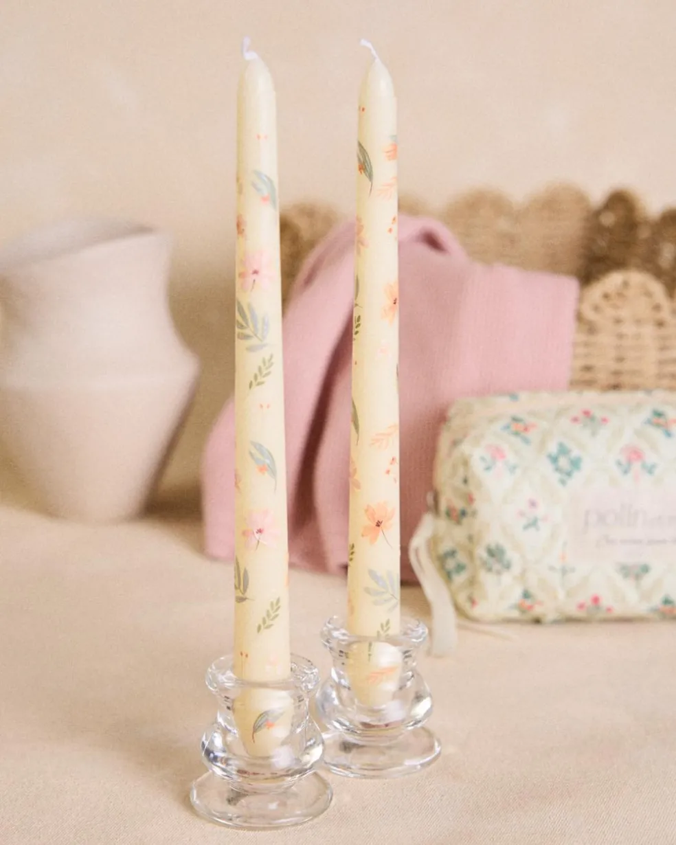 Pack de bougies fleur Fiorenza