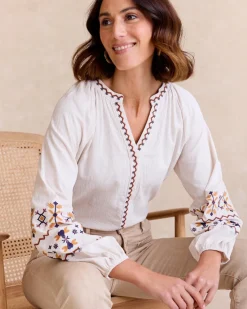 Paulina Blouse brodée