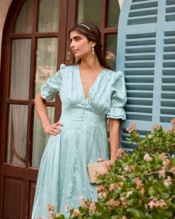 Robe à décolleté Silvia