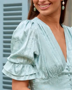 Robe à décolleté Silvia