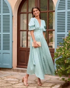 Robe à décolleté Silvia