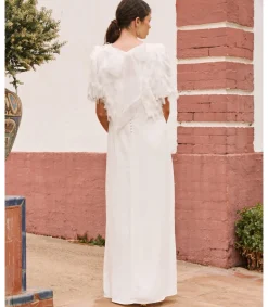Robe de mariée lavande