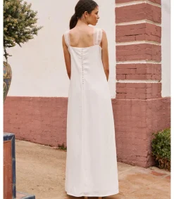 Robe de mariée lavande